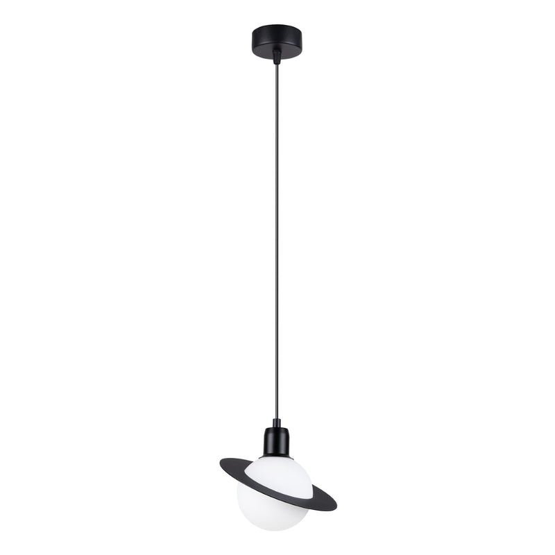 Pendant lamp Sollux Lighting Hyperion 1 G9 steel black