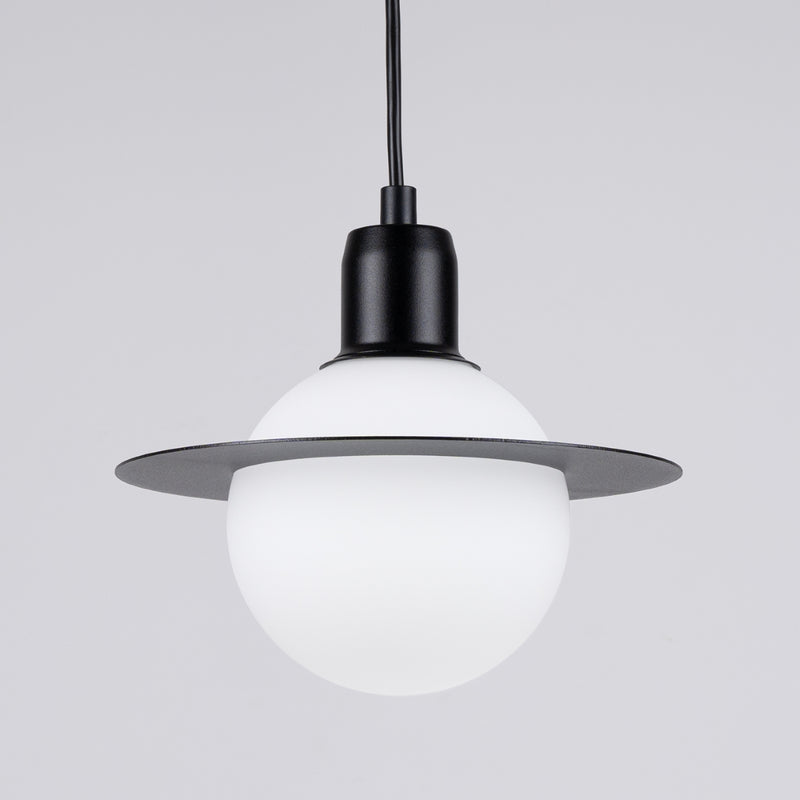 Pendant lamp Sollux Lighting Hyperion 1 G9 steel black