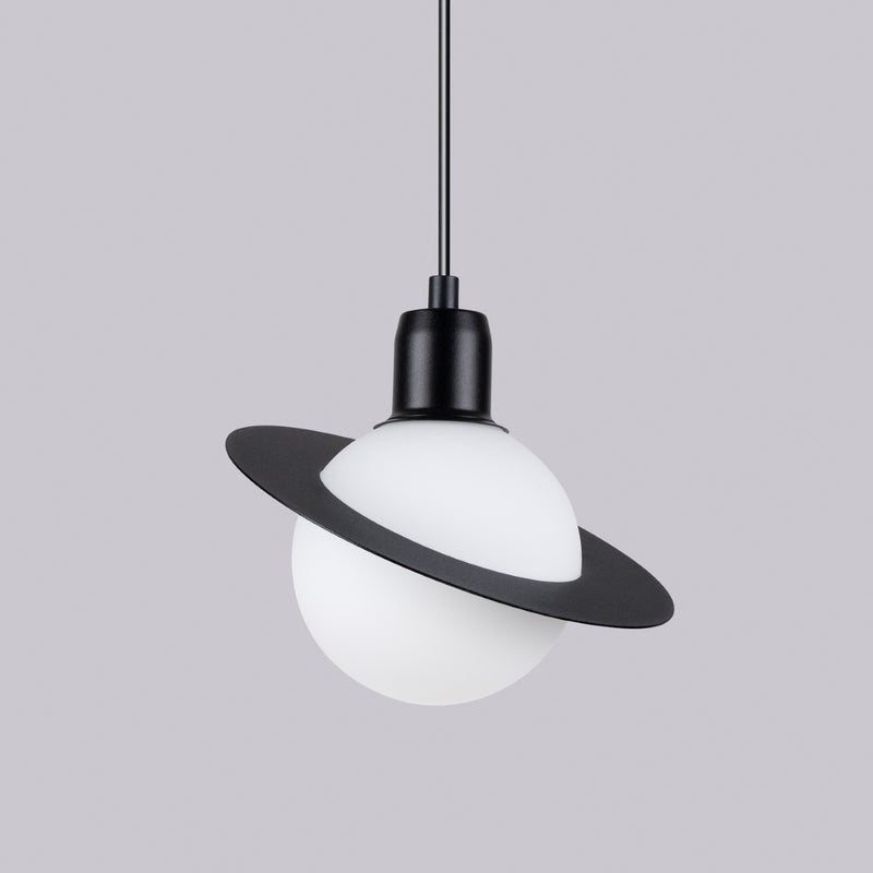 Pendant lamp Sollux Lighting Hyperion 1 G9 steel black