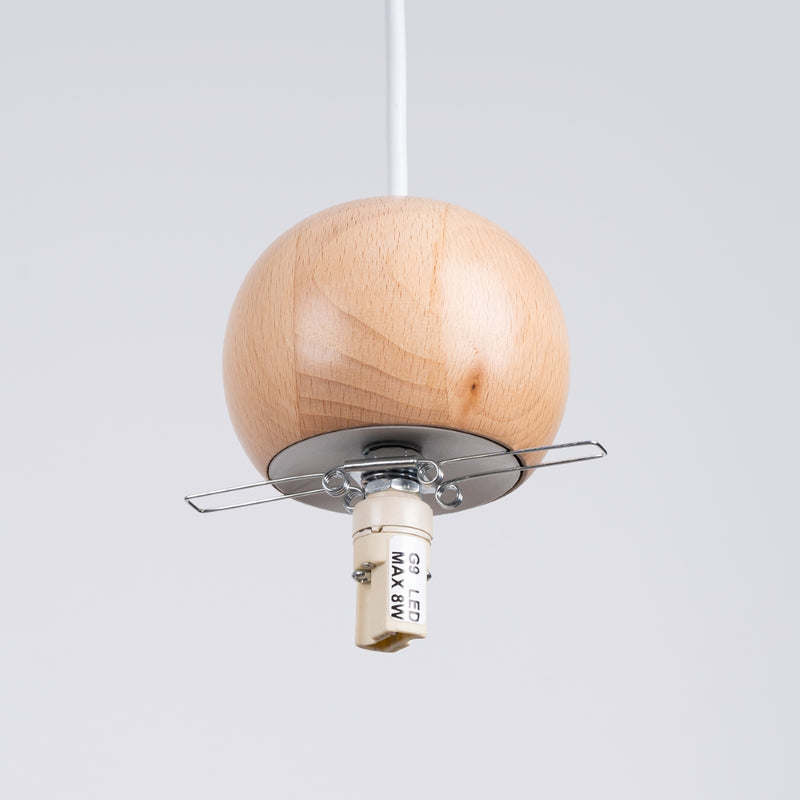 Pendant lamp Sollux Lighting Pekka 1 G9 glass white