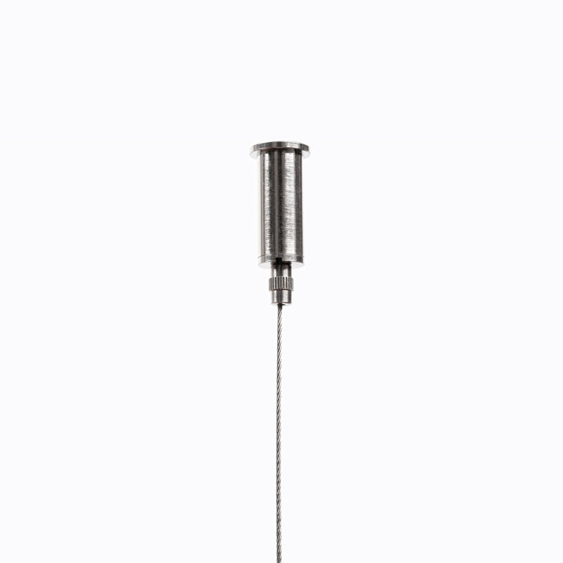 Linear suspension lamp Sollux Lighting Spark 1 G13 steel black