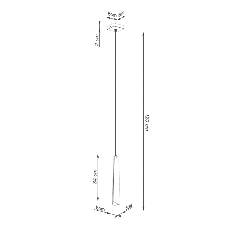 spotlights Sollux Lighting Prysm 1 G9 steel white