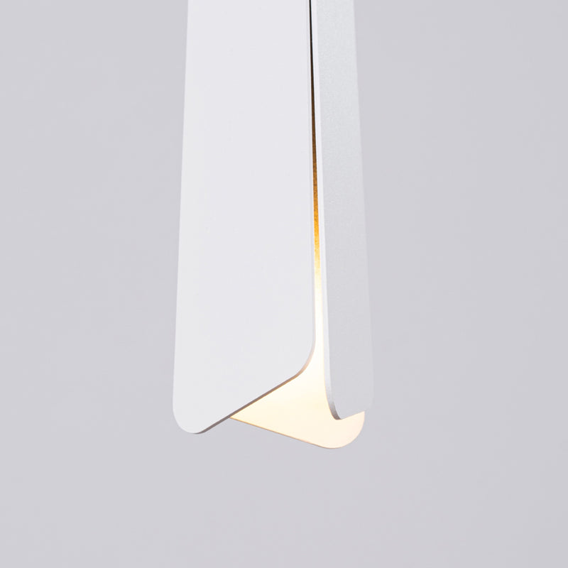 Pendant lamp Sollux Lighting Prysm 3 G9 steel white