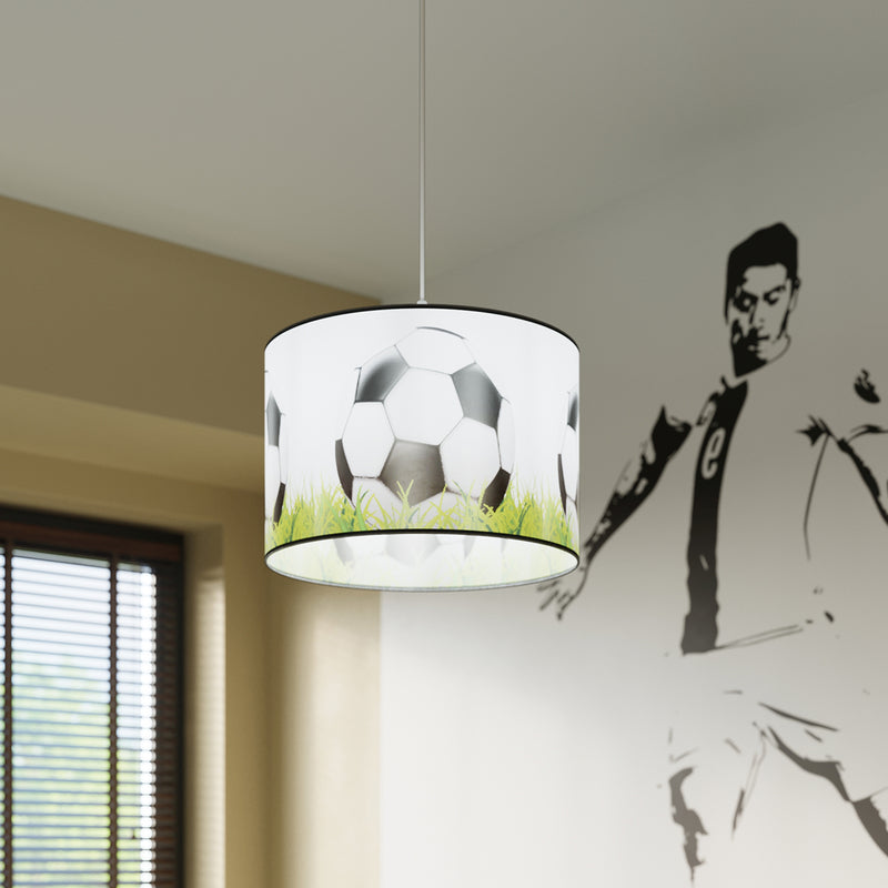 Pendant lamp Sollux Lighting Pika A 30 1 E27 PVC white