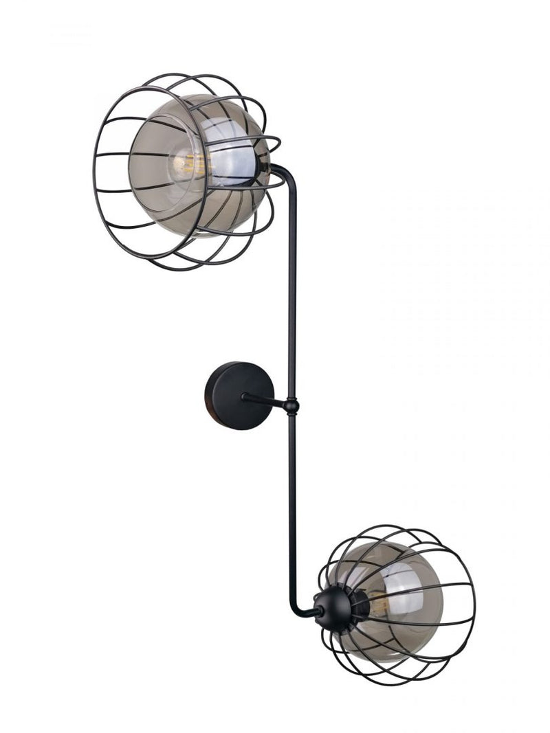 Keter Lighting Solo 2L wall sconce lamp E27 H 71.0cm