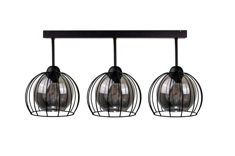 Keter Lighting Solo 3L monorail ceiling lamp E27 H 33.0cm