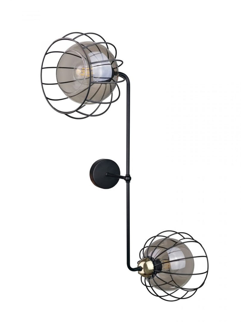 Keter Lighting Solo 2L wall sconce lamp E27 H 71.0cm