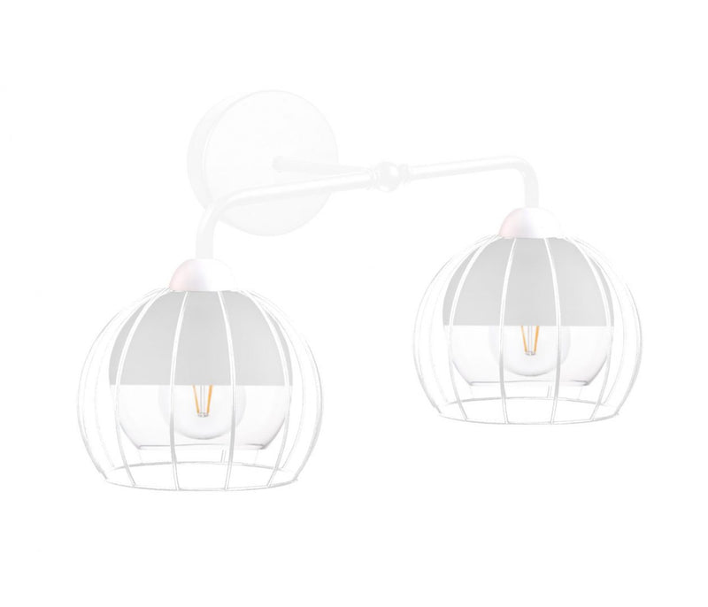 Keter Lighting Solo 2L wall sconce lamp E27 H 27.0cm