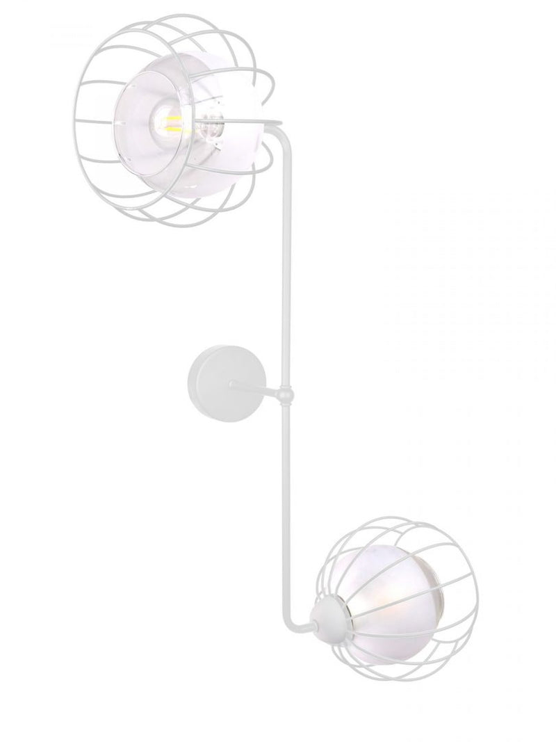 Keter Lighting Solo 2L wall sconce lamp E27 H 71.0cm