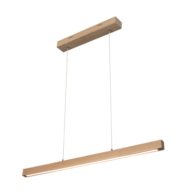 Smal Pendant Lamp 1xLED 24V Integrated 12W Oiled Oak/Touch Dimmer