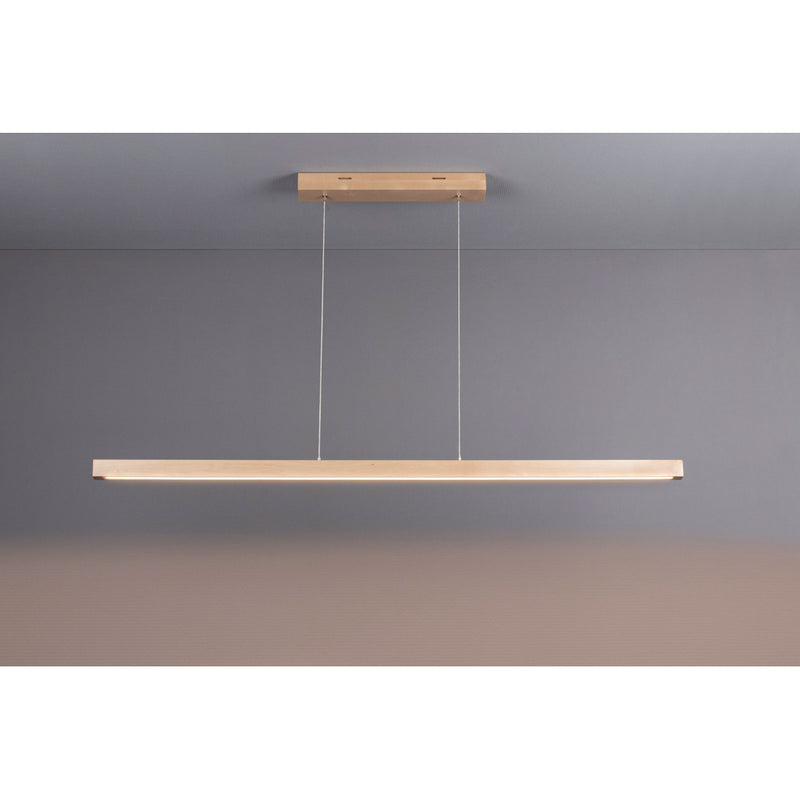 Smal Pendant Lamp 1xLED 24V Integrated 12W Oiled Oak/Touch Dimmer