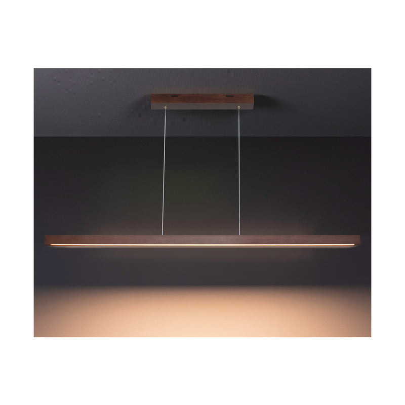 Smal Pendant Lamp 1xLED 24V Integrated 12W Oiled Oak/Touch Dimmer