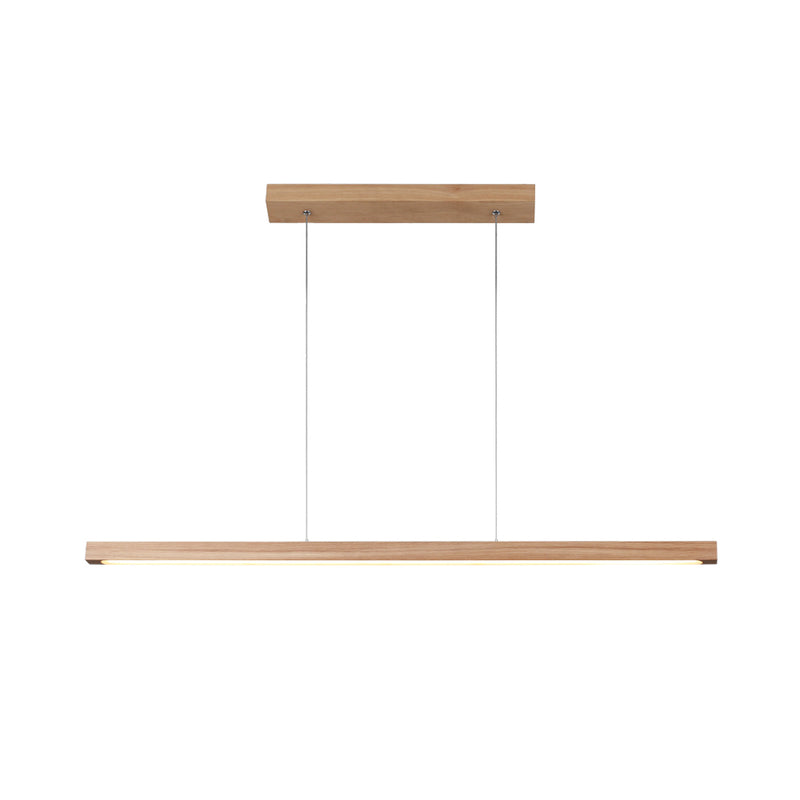 Smal Pendant Lamp 1xLED 24V Integrated 12W Oiled Oak/Touch Dimmer