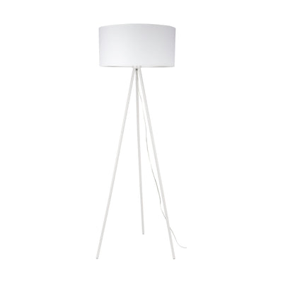 Tripod Floor lamp 1xE27 40W White/White