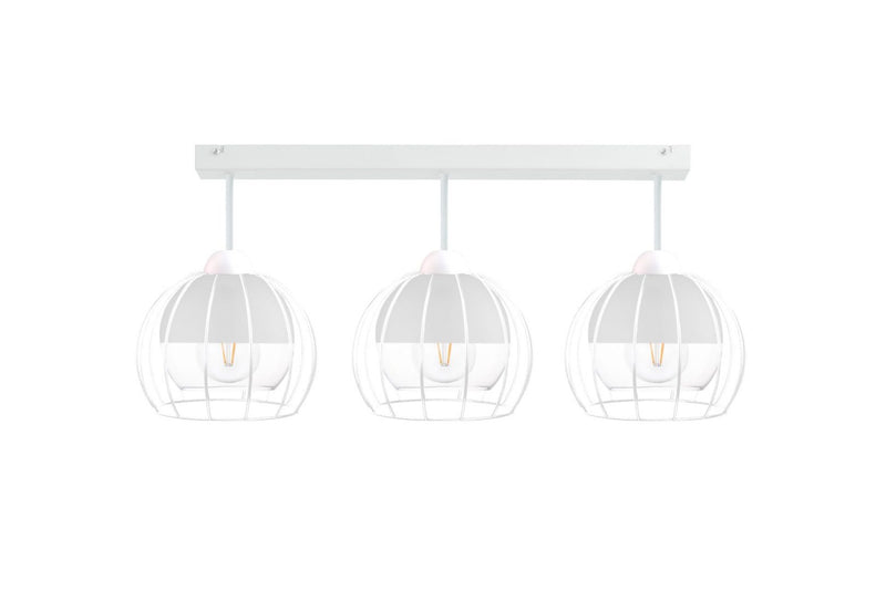 Keter Lighting Solo 3L monorail ceiling lamp E27 H 33.0cm