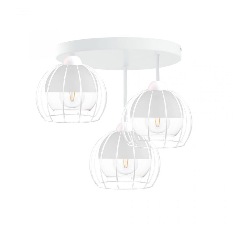 Keter Lighting Solo 3L ceiling lamp E27 H 38.0cm