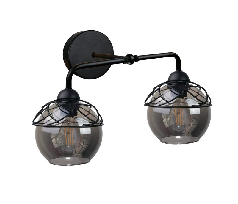 Keter Lighting Mera 2L wall sconces E27 H 25.0cm