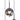 Ceiling pendant lamp Globo Lighting Blacky metal black E14 3L