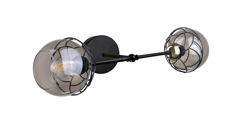 Keter Lighting Mera 2L wall sconces E27 H 15.0cm