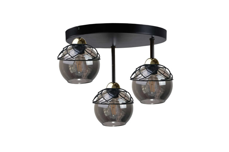 Keter Lighting Mera 3L ceiling lamps E27 H 36.0cm