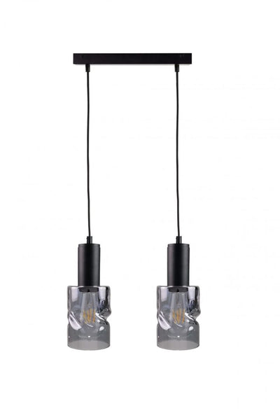 Keter Lighting Cross 2L linear suspension pendant lamp E27 H 120.0cm