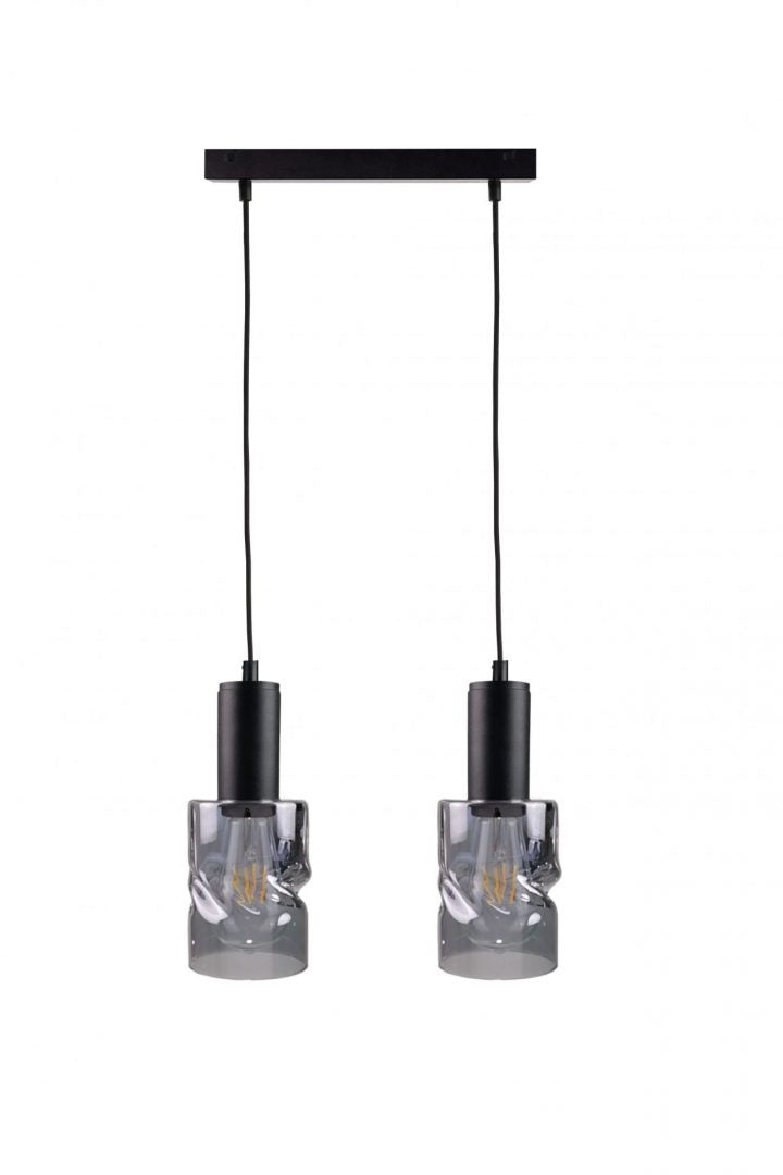 Keter Lighting Cross 2L linear suspension pendant lamp E27 H 120.0cm