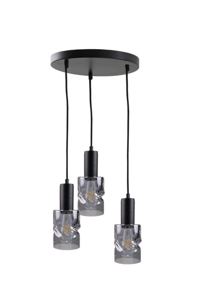 Keter Lighting Cross 3L pendant lamp E27 H 120.0cm
