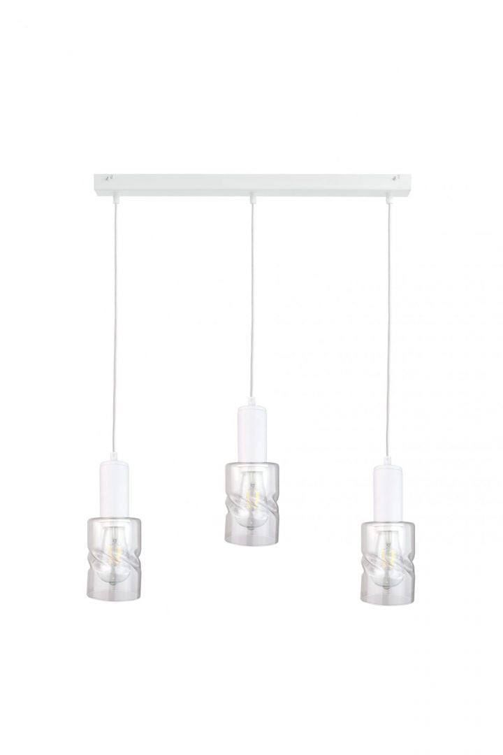 Keter Lighting Cross 3L linear suspension pendant lamp E27 H 120.0cm