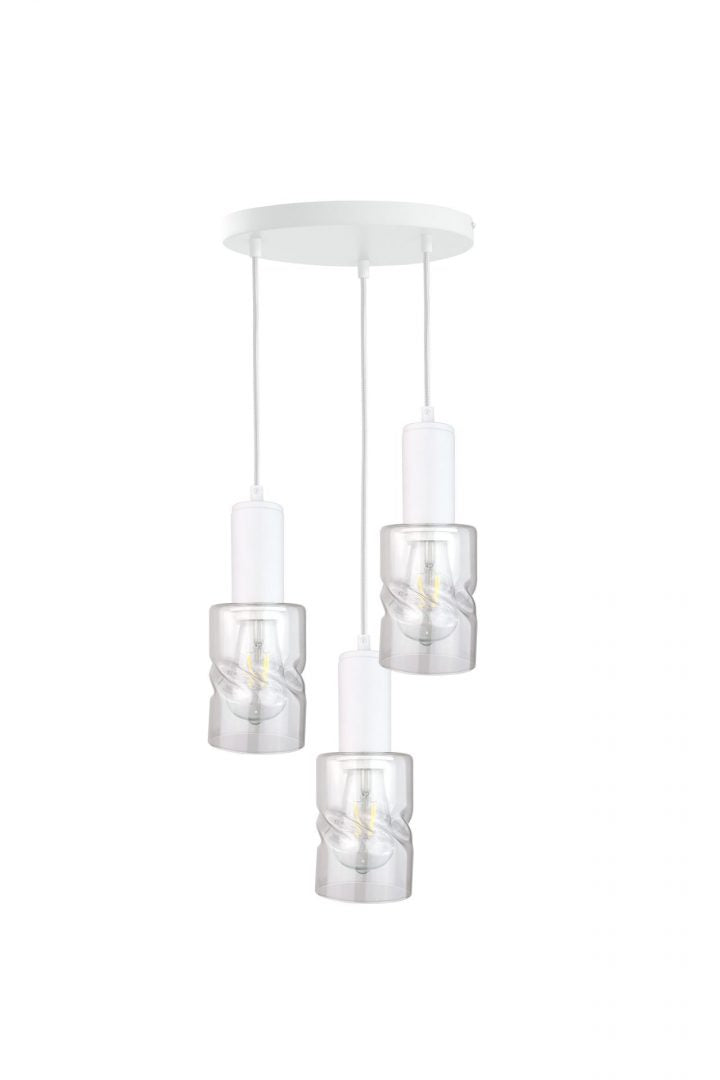 Keter Lighting Cross 3L pendant lamp E27 H 120.0cm
