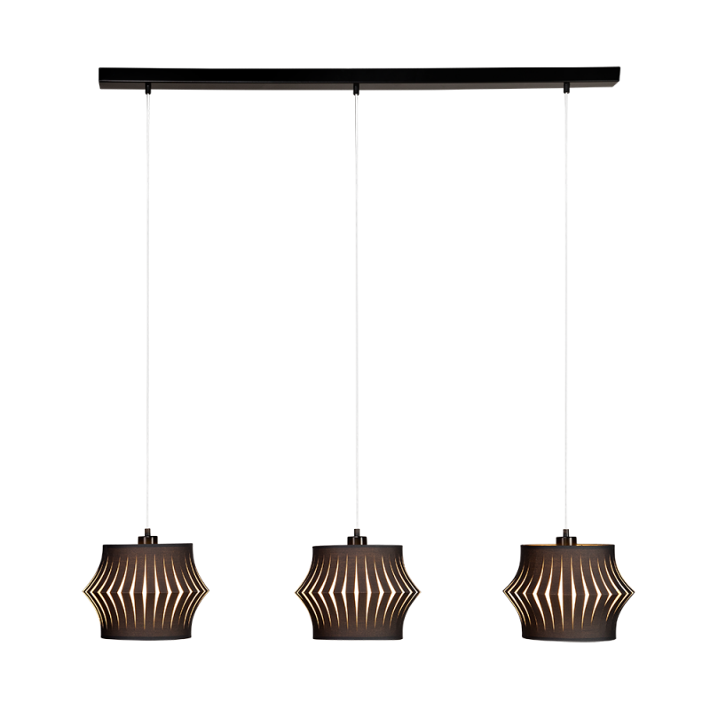 Britop Lighting Lotus 3L lineare Hänge-Deckenleuchte E27, B 117 cm