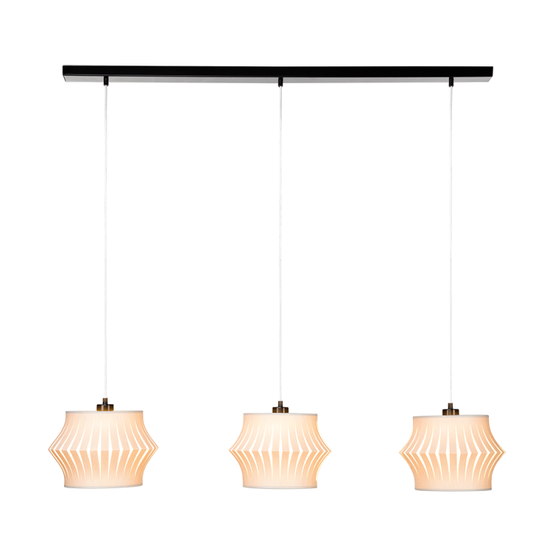 Britop Lighting Lotus 3L lineare Hänge-Deckenleuchte E27, B 117 cm