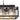 Linear pendant ceiling lamp Globo Lighting Mathilde metal black E27 4L