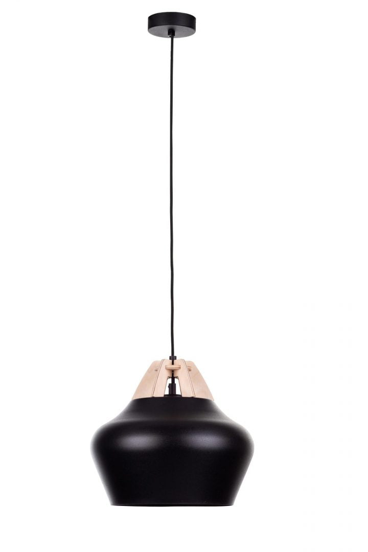 Keter Lighting Negro 1L pendants E27 H 120.0cm
