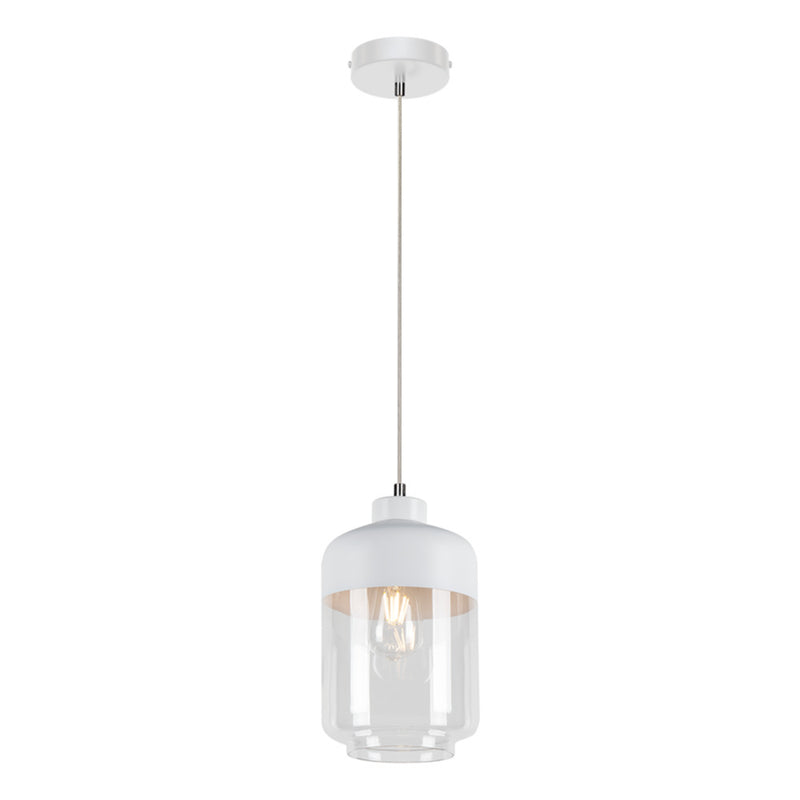 Amaretto Pendant 3xE27 Max.60W Black/Transparent PVC/Black/Transparent