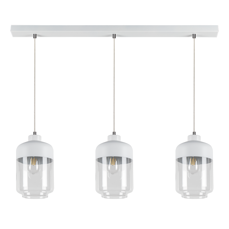 Britop Lighting Amaretto 3L plafonnier à suspension linéaire E27 W 100cm