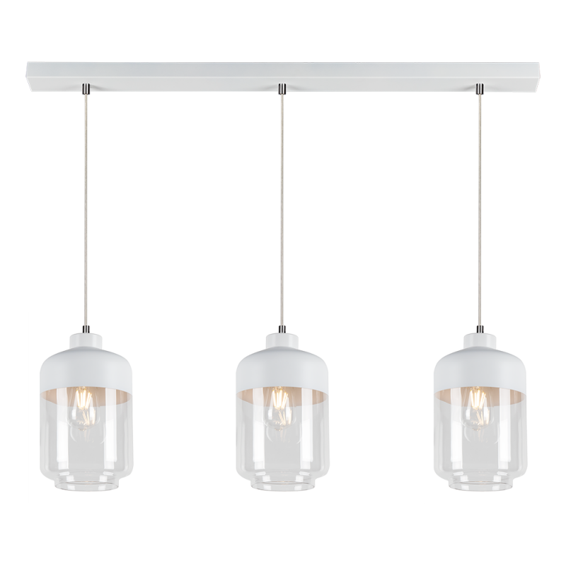 Britop Lighting Amaretto 3L plafonnier à suspension linéaire E27 W 100cm