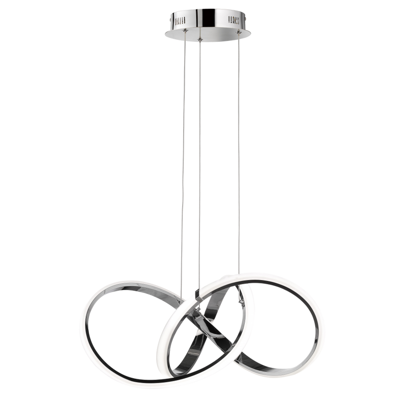 CosmoLight TOKYO 1L pendant lamp LED, D 55cm