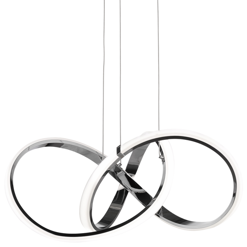 CosmoLight TOKYO 1L pendant lamp LED, D 55cm