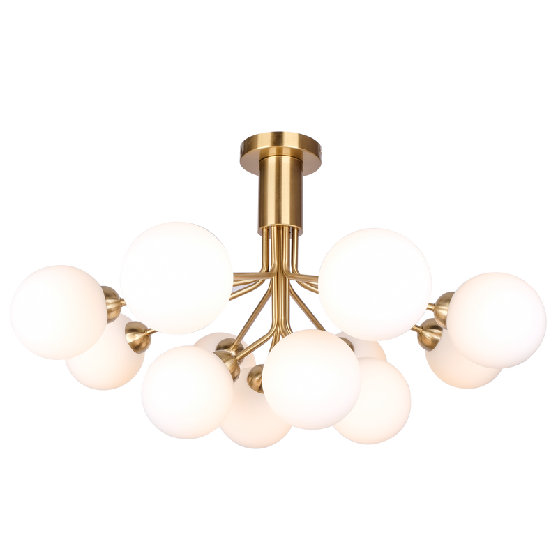 CosmoLight CAPE TOWN 12L chandelier G9, D 90cm