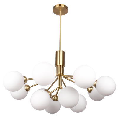 CosmoLight CAPE TOWN 12L chandelier G9, D 90cm