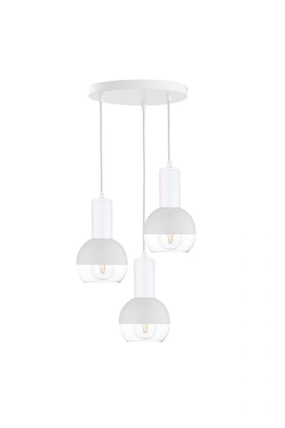 Keter Lighting Ice 3L pendant lamp E27 H 120.0cm