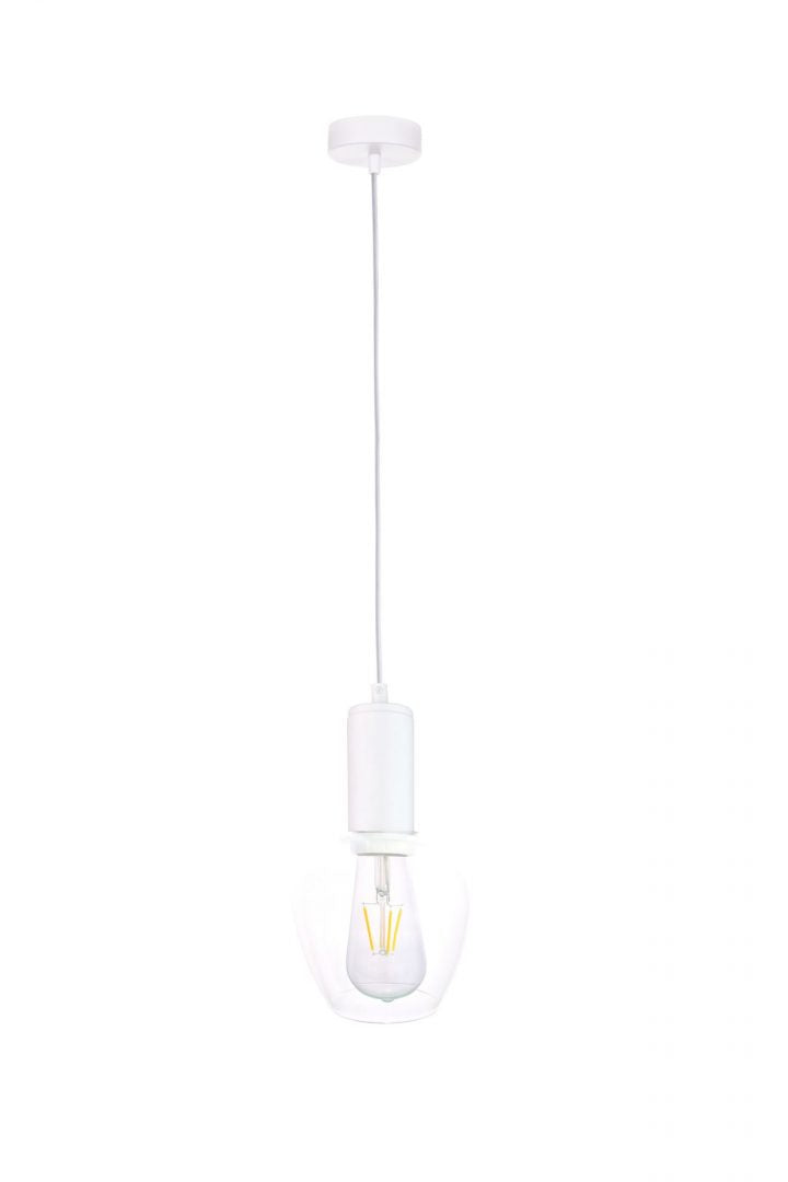 Keter Lighting Verre 1L pendant lamp E27 H 120.0cm