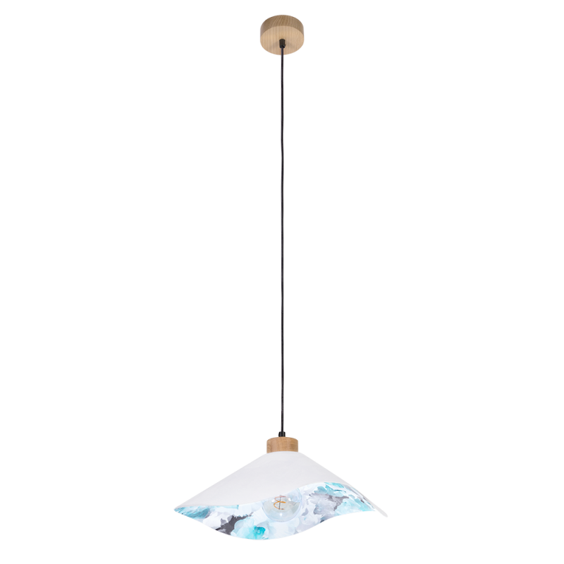 Britop Lighting Hattu Floral 1L pendant lamp E27, D 40-50cm