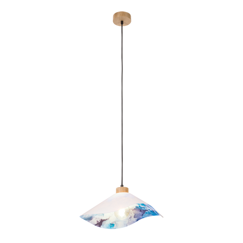 Britop Lighting Hattu Floral 1L pendant lamp E27, D 40-50cm