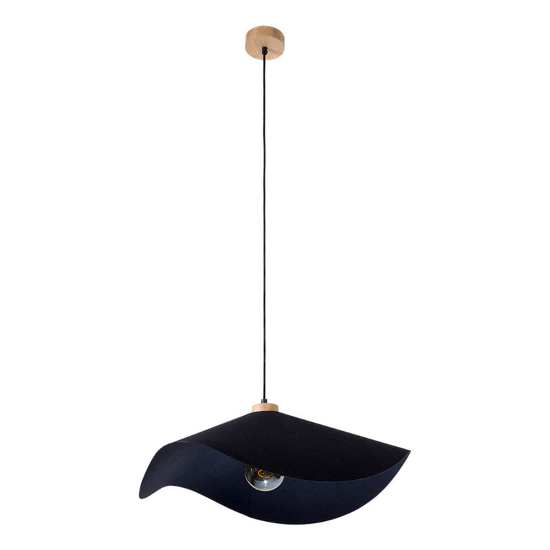 Hattu Pendant Lamp 1xE27 Max.40W Oiled Oak/Black /Pink