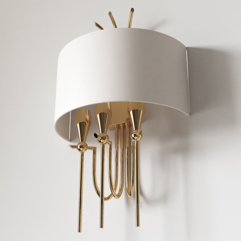 CosmoLight LAS VEGAS 3L washer sconce wall lamp E14