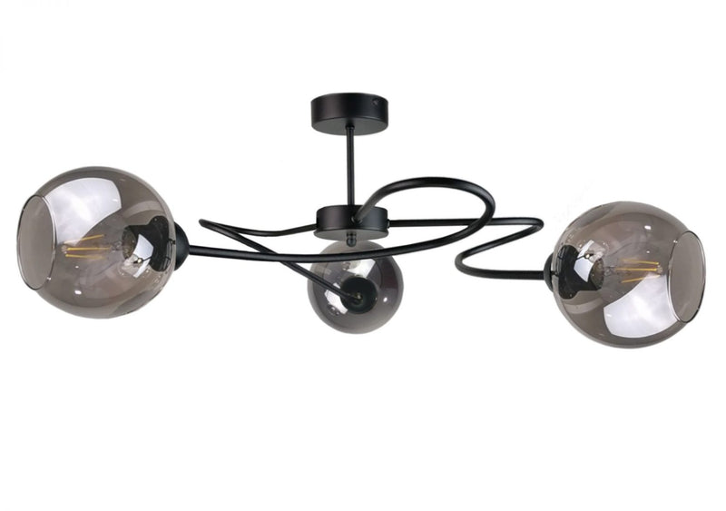 Keter Lighting Blom 3L ceiling lamp E27 H 25.0cm