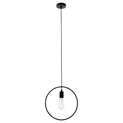 Carsten Pendant Lamp 1xE27 60W Black