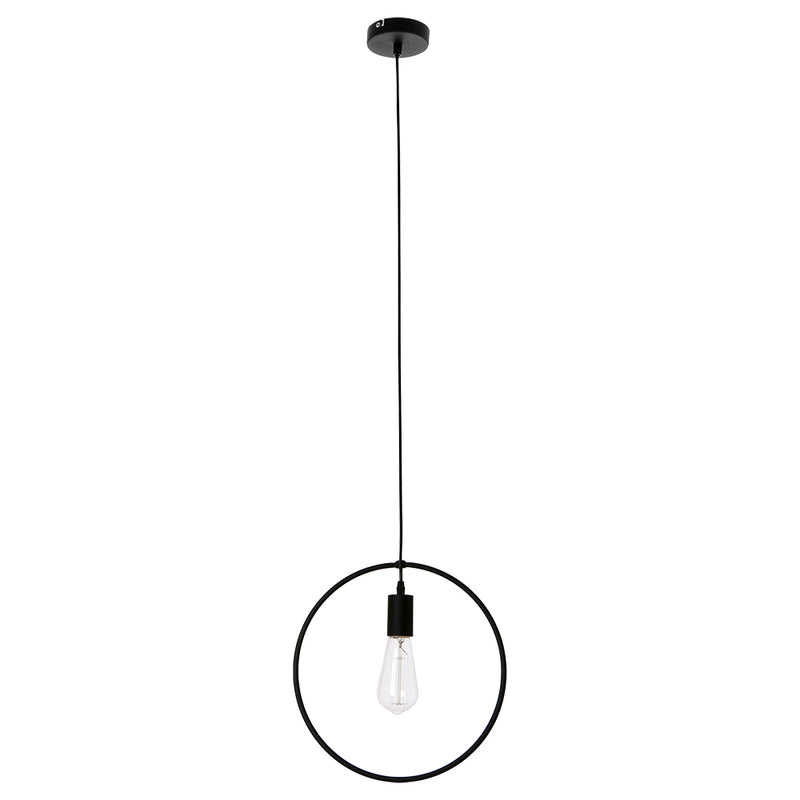 Carsten Pendant Lamp 1xE27 60W Black