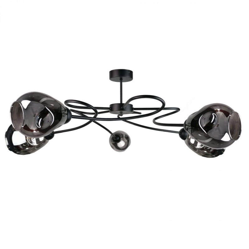 Keter Lighting Zahra 5L ceiling lamp E27 H 25.0cm